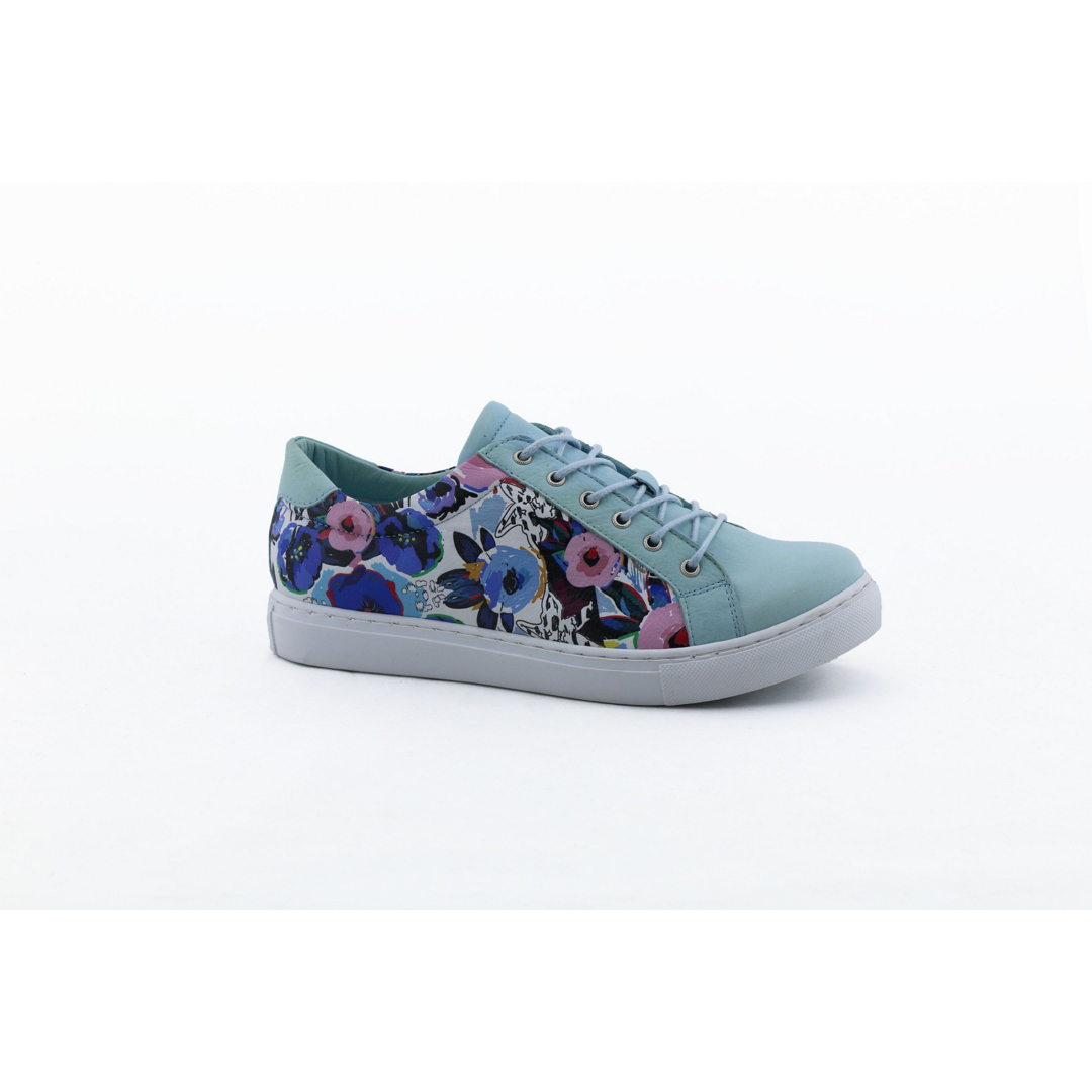 Picture of Delphıne Starlıght Blue Prınt Sneaker